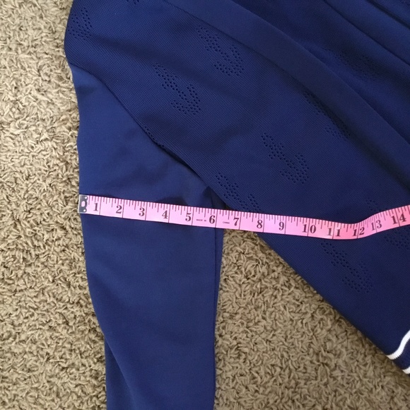 Vintage 60’s Blue Nautical Open-Front Sweater FAB! - Picture 8 of 11